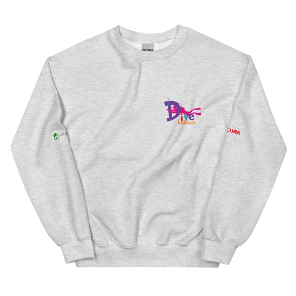 DiveInclusive Team Unisex Sweatshirt - Image 5