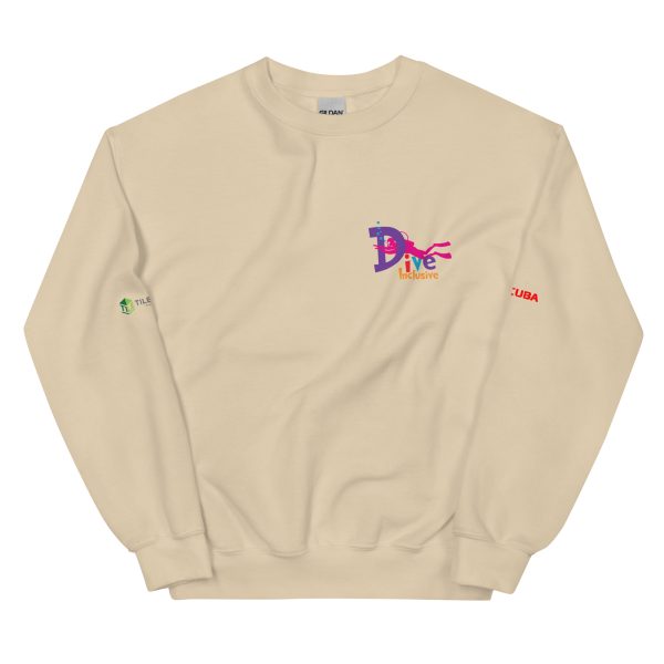 DiveInclusive Team Unisex Sweatshirt - Image 3