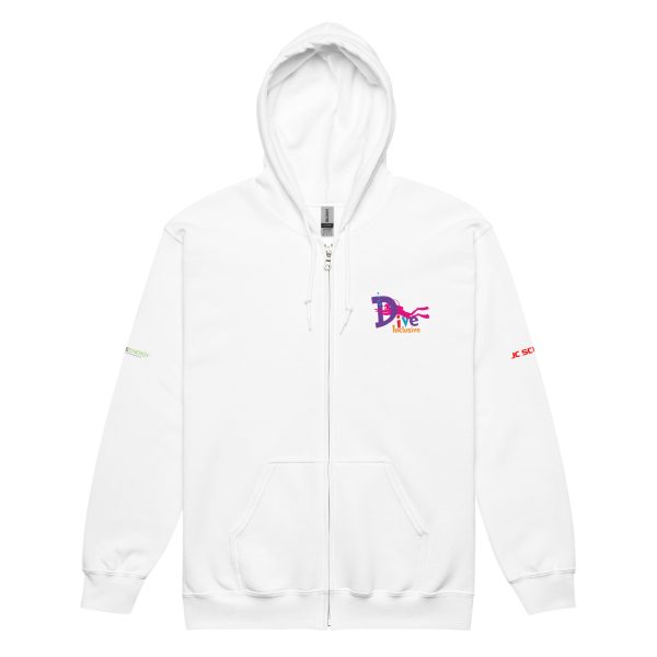 DiveInclusive Team Unisex heavy blend zip hoodie - Image 7