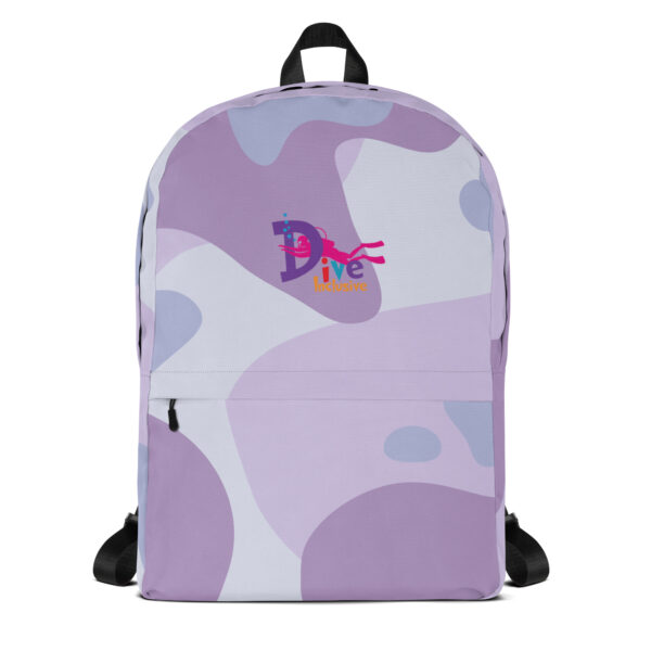 DI Backpack – Abstract Violet Flow (Supporter Edition)