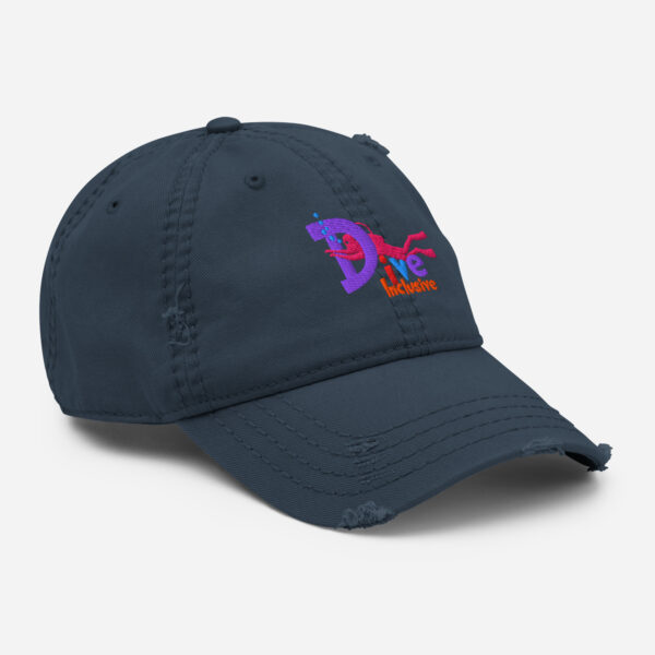 DI Distressed Dad Hat – Supporter Edition - Image 2
