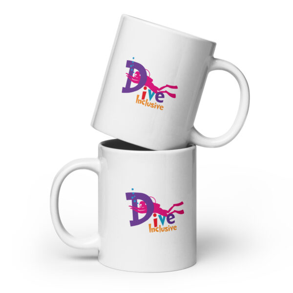 DI White Glossy Mug – Supporter Edition