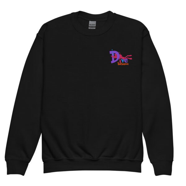 DI Youth Crewneck Sweatshirt – Supporter Edition - Image 2