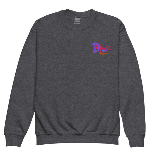 DI Youth Crewneck Sweatshirt – Supporter Edition - Image 5