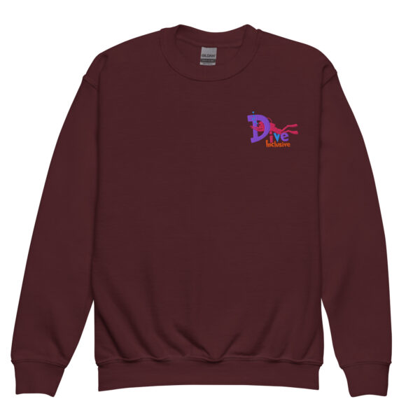 DI Youth Crewneck Sweatshirt – Supporter Edition - Image 3