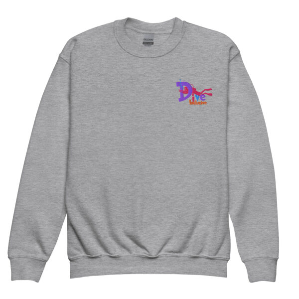 DI Youth Crewneck Sweatshirt – Supporter Edition - Image 7