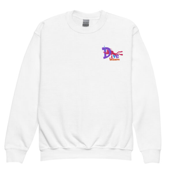DI Youth Crewneck Sweatshirt – Supporter Edition - Image 8