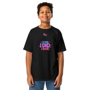 I Can. I Did. I Dive. – Kids Confidence Classic Tee