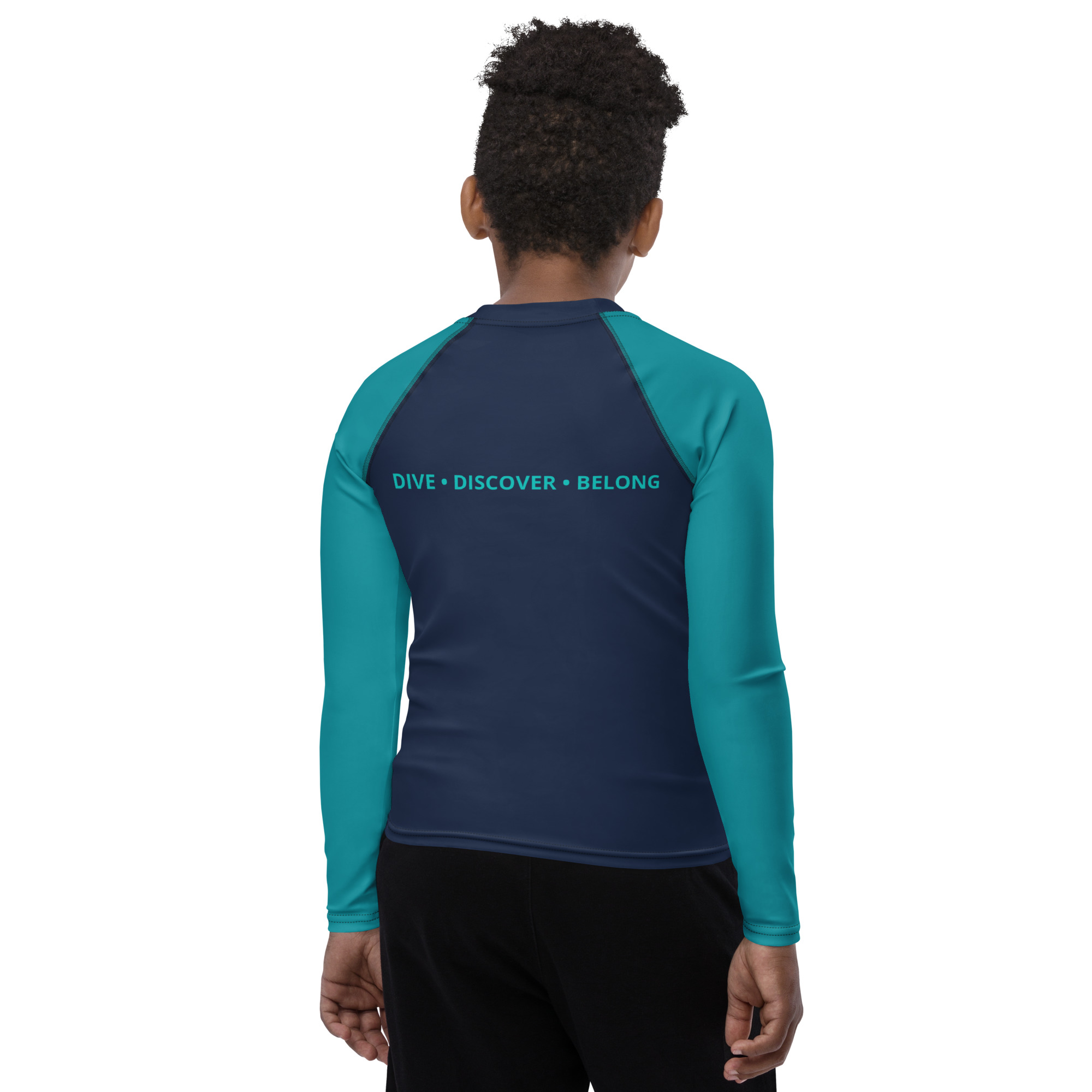 DI Ocean Performance Youth Rash Guard - Image 2