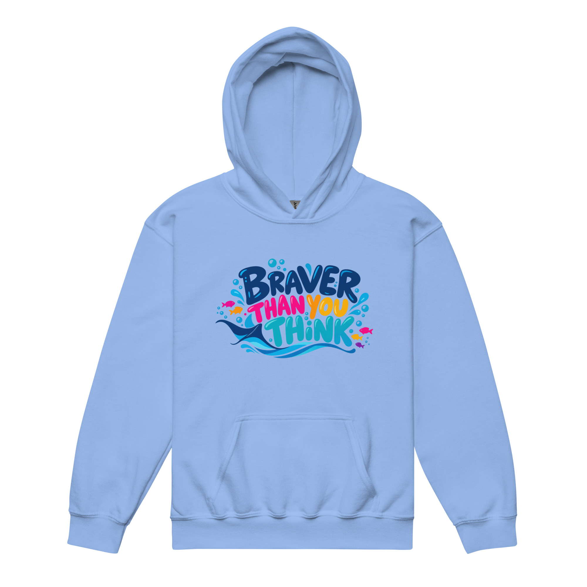BRAVER THAN YOU THINK – Youth Hoodie - Image 5
