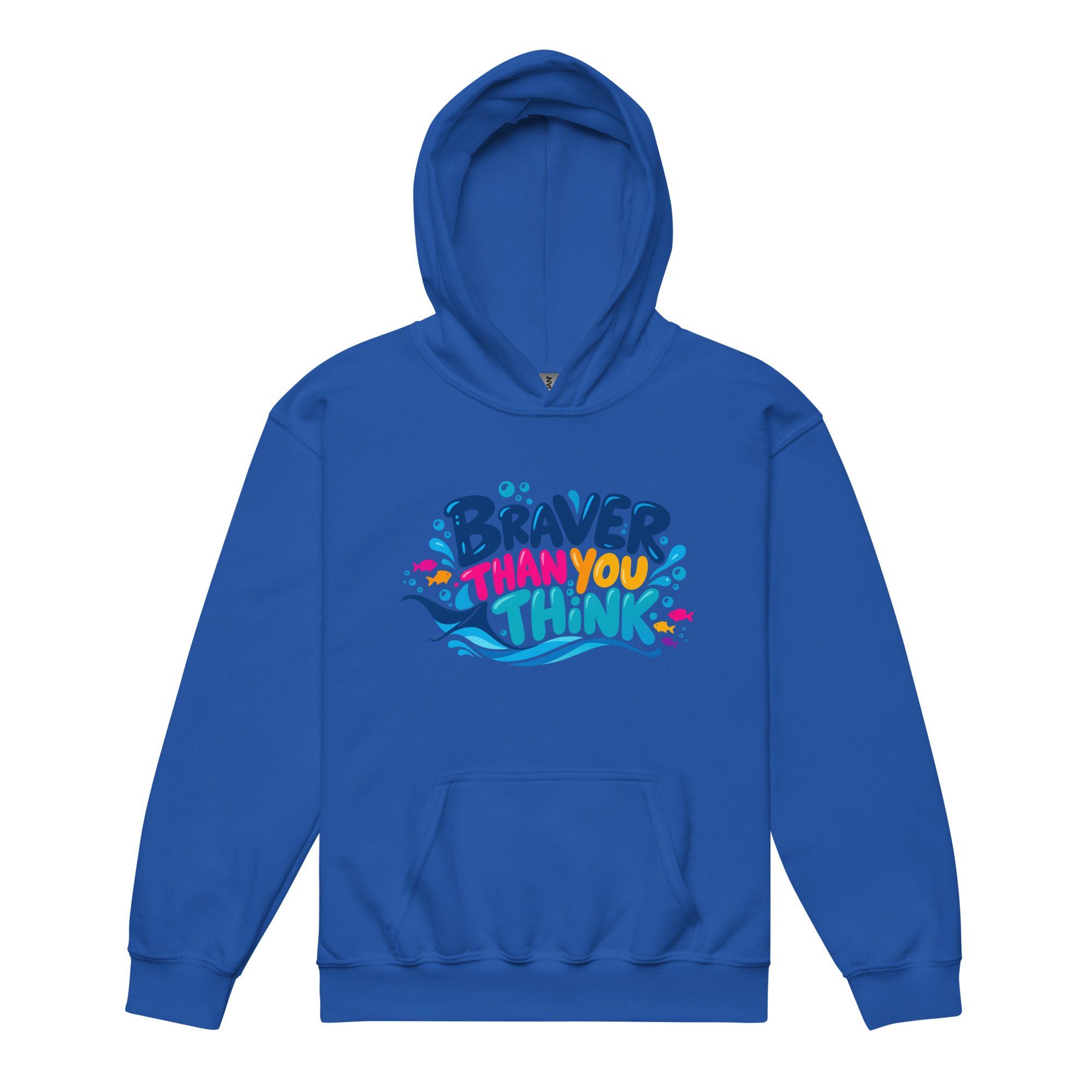 BRAVER THAN YOU THINK – Youth Hoodie - Image 4