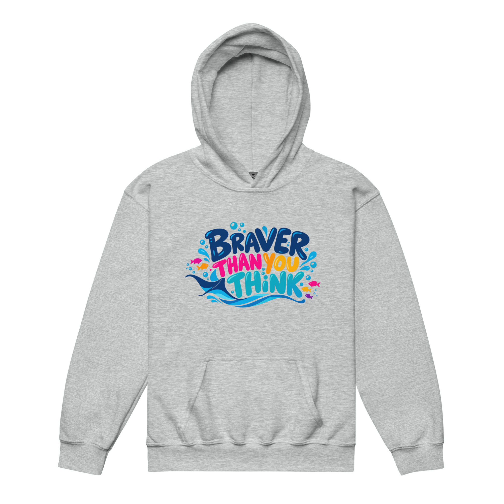 BRAVER THAN YOU THINK – Youth Hoodie - Image 7